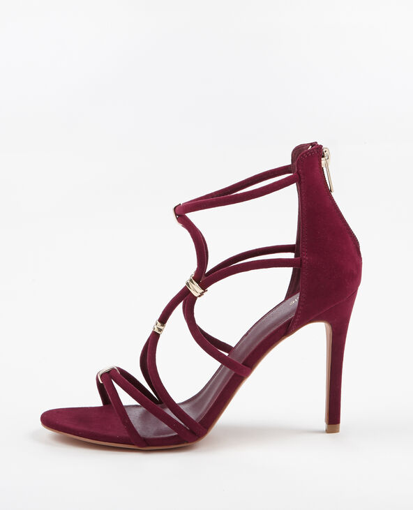 Sandales à talons violet - Pimkie