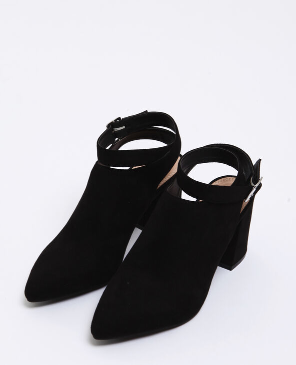 Sandales ouvertes noir - Pimkie