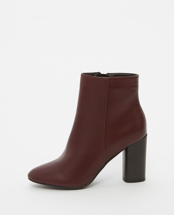 Bottines à talons violet - Pimkie