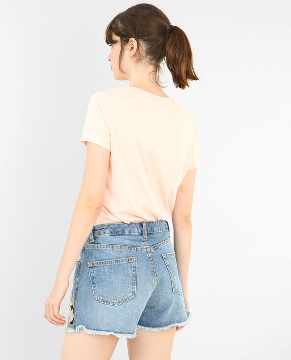 T-shirt ananas rose clair - Pimkie