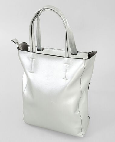 Sac cabas silver argenté - Pimkie