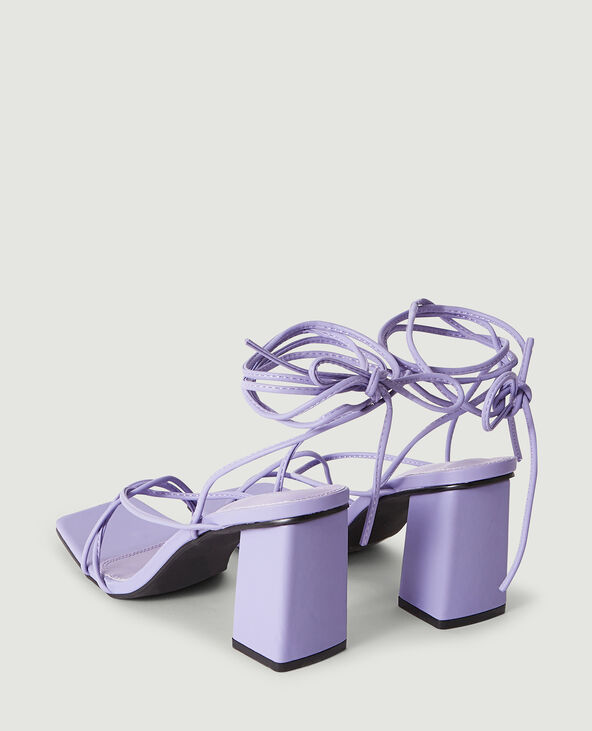 Sandales à lanières violet - Pimkie
