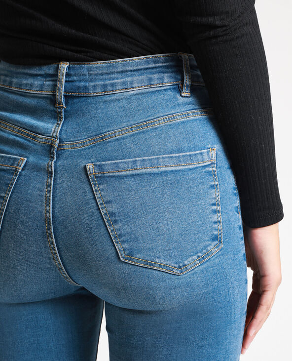 Jean skinny taille haute bleu - Pimkie