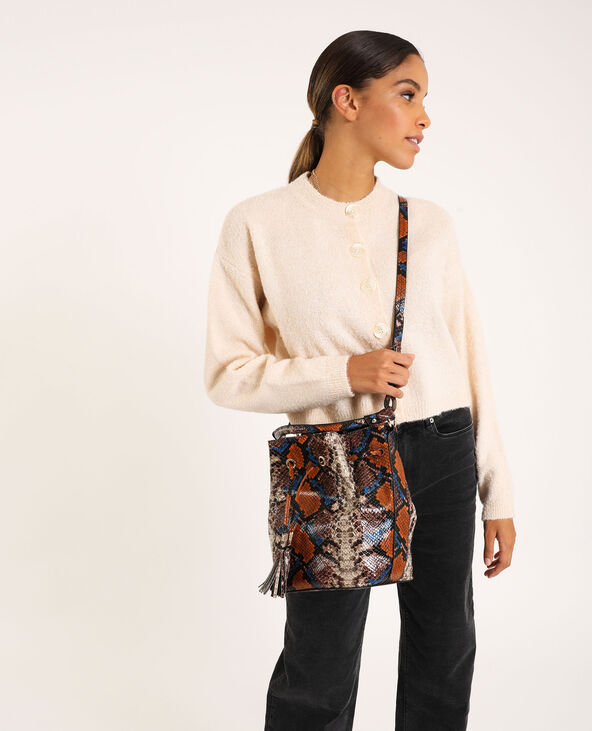 Gilet col rond rose clair - Pimkie
