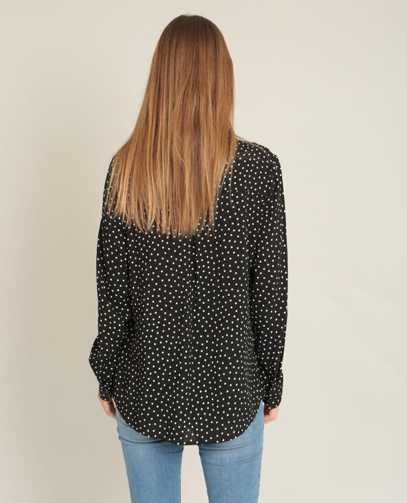 Chemise fluide noir - Pimkie