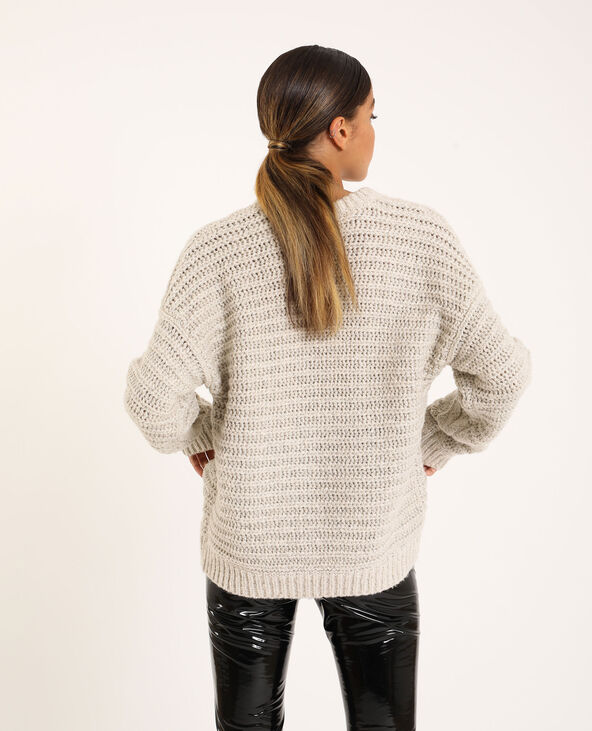 Gros shop pull beige