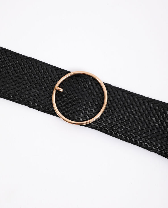 Ceinture large noir - Pimkie