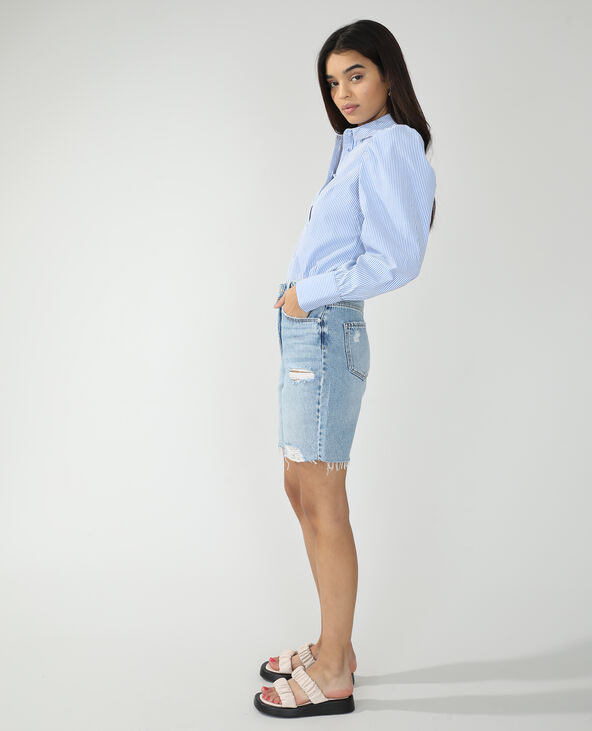 Chemise rayée blanc - Pimkie