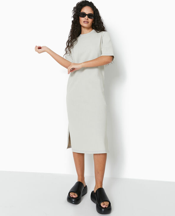 Robe tee shirt mi longue 2025