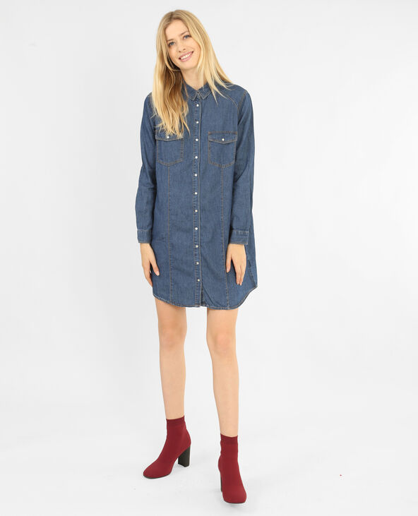Robe chemise en jean pimkie cheap