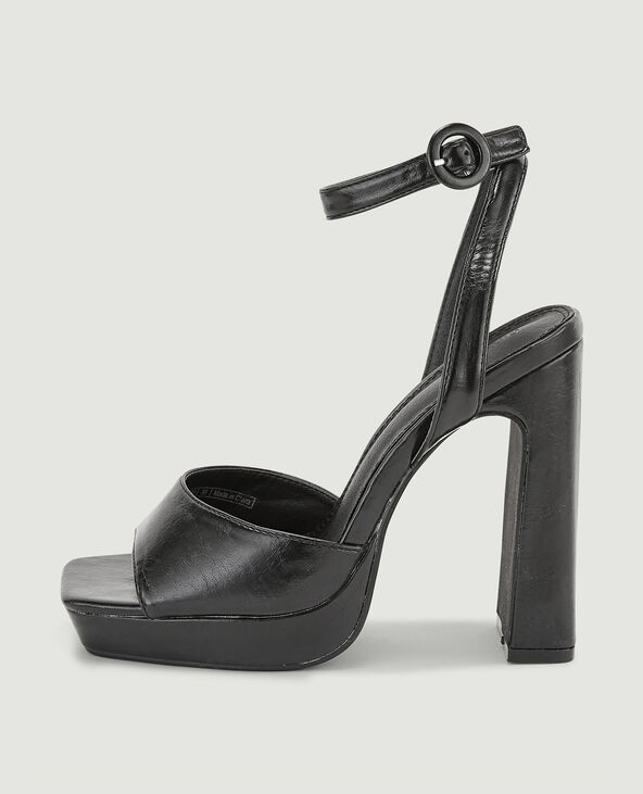Sandales plateforme noir - Pimkie