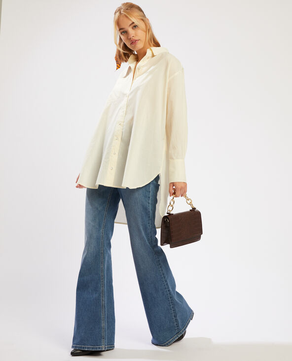 Chemise oversize écru - Pimkie
