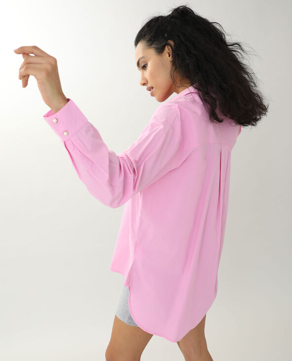 Chemisier femme sales rose poudré