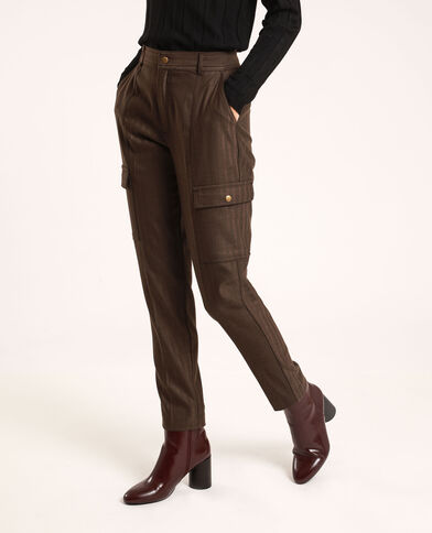 Pantalon à poches marron - Pimkie