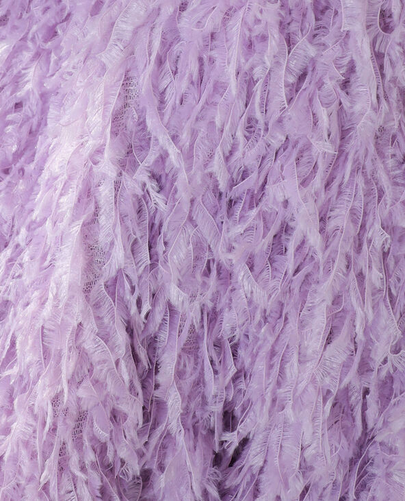Bomber à plumes lilas - Pimkie