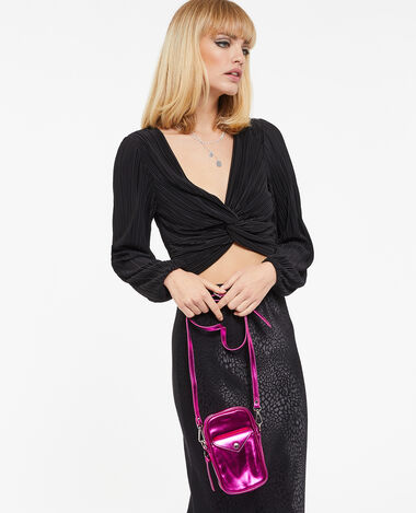 Sac pochette pour smartphone rose - Pimkie