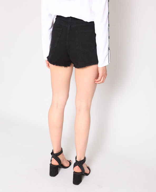 Short en jean noir - Pimkie