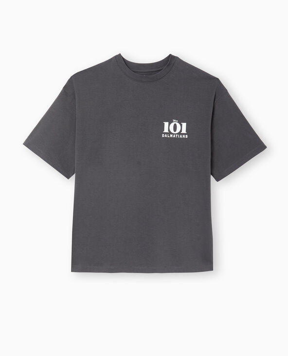 T-shirt oversize 101 DALMATIANS gris foncé - Pimkie