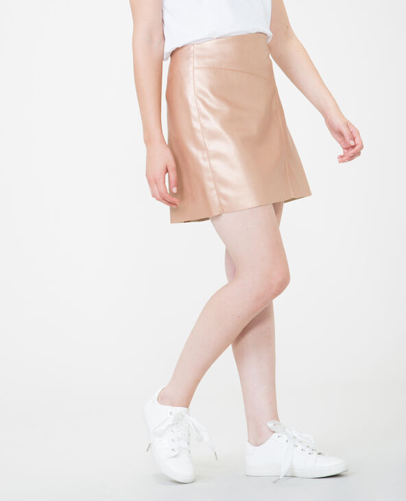 Jupe blanche simili cuir sales