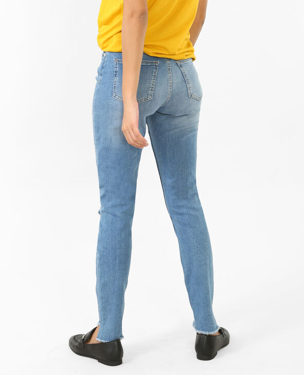 Jean skinny taille haute bleu - Pimkie
