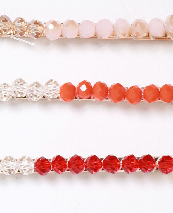 Lot de 3 barrettes doré - Pimkie