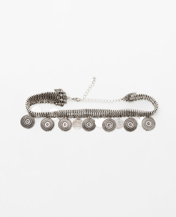 Choker argenté argenté - Pimkie