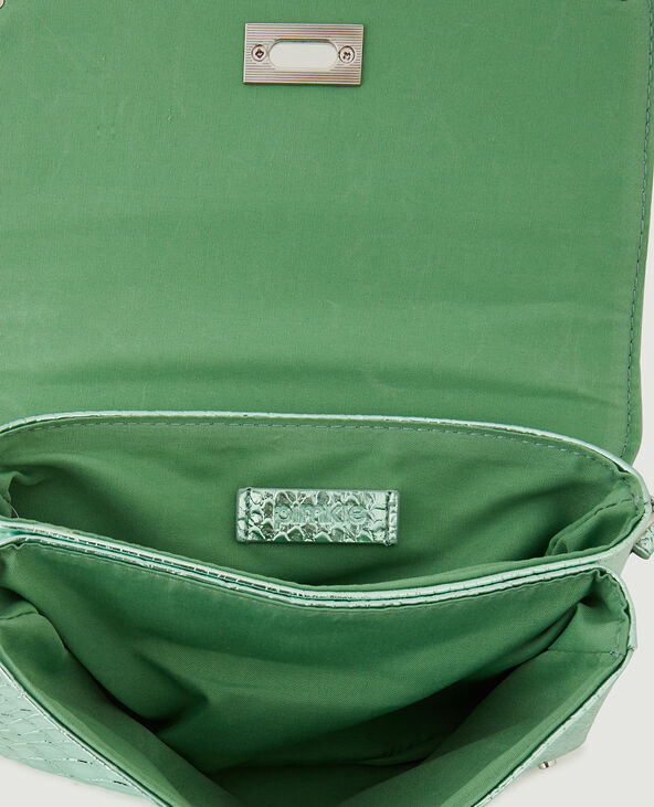 Sac pochette avec chaine vert anis - Pimkie