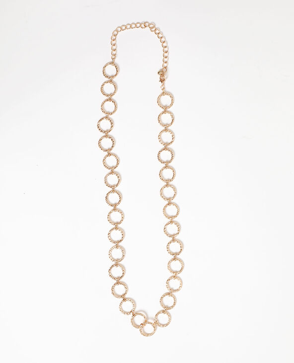 Ceinture chaine orange - Pimkie