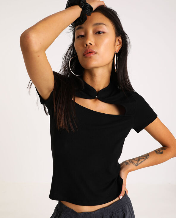 T shirt ouvert sur le devant Pimkie