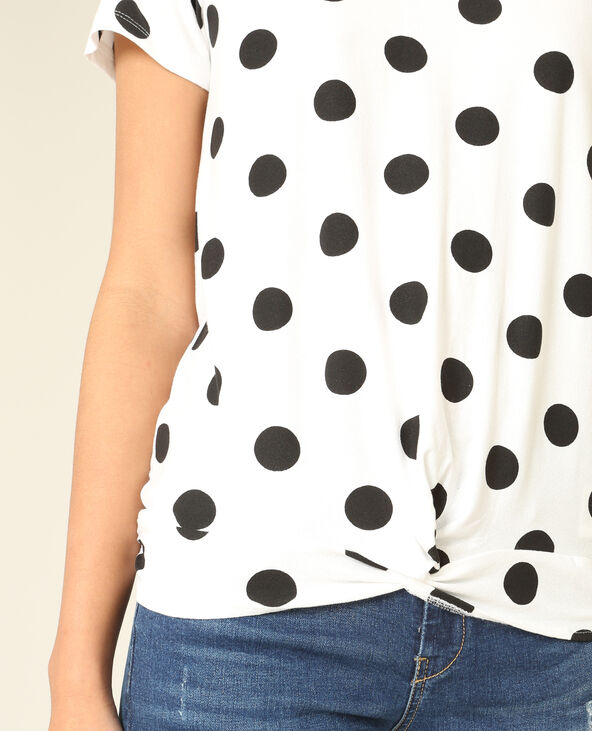 T shirt a pois