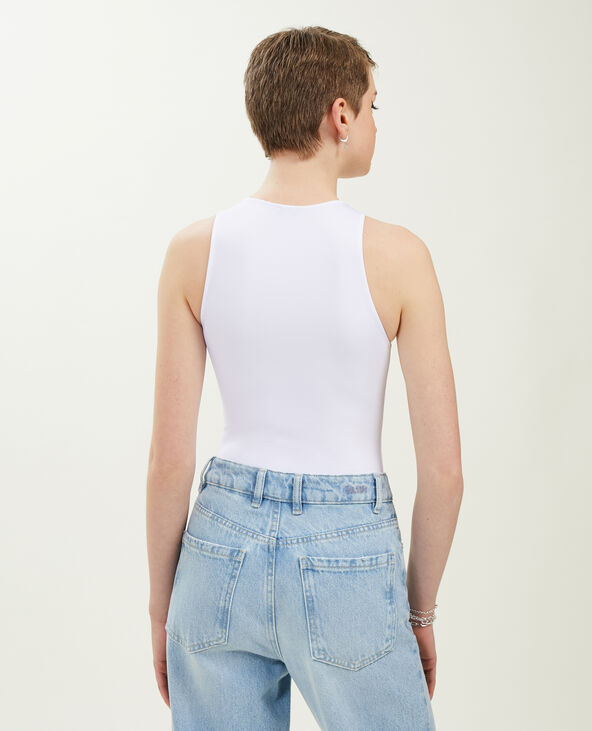 Body sans manches blanc - Pimkie