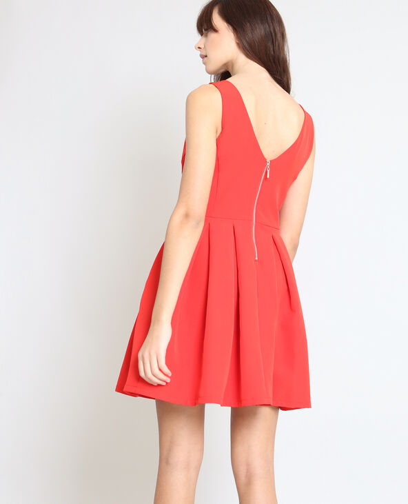 Robe patineuse sales décolleté