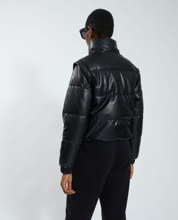 Doudoune en simili cuir Pimkie