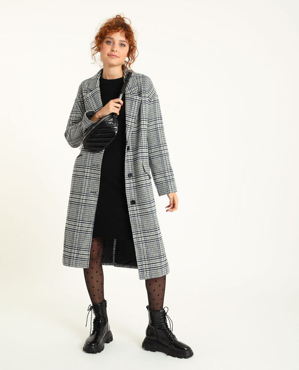 Robe pull manches bouffantes noir - Pimkie
