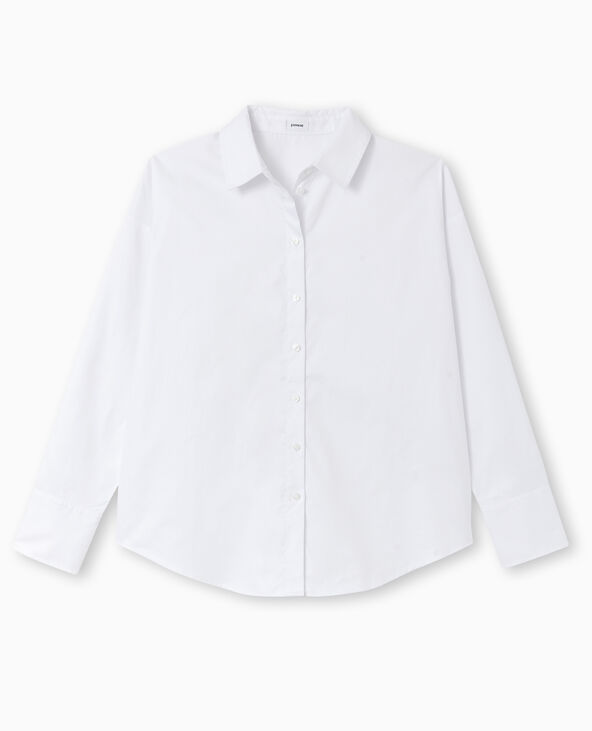 Chemise ample et droite blanc - Pimkie