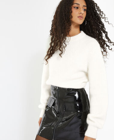 Pull en maille douce et chaude écru - Pimkie