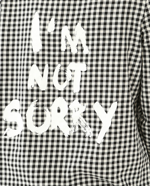 Chemise à message blanc - Pimkie