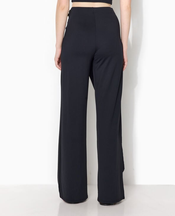 Skant en maille extensible avec détail bijou noir - Pimkie