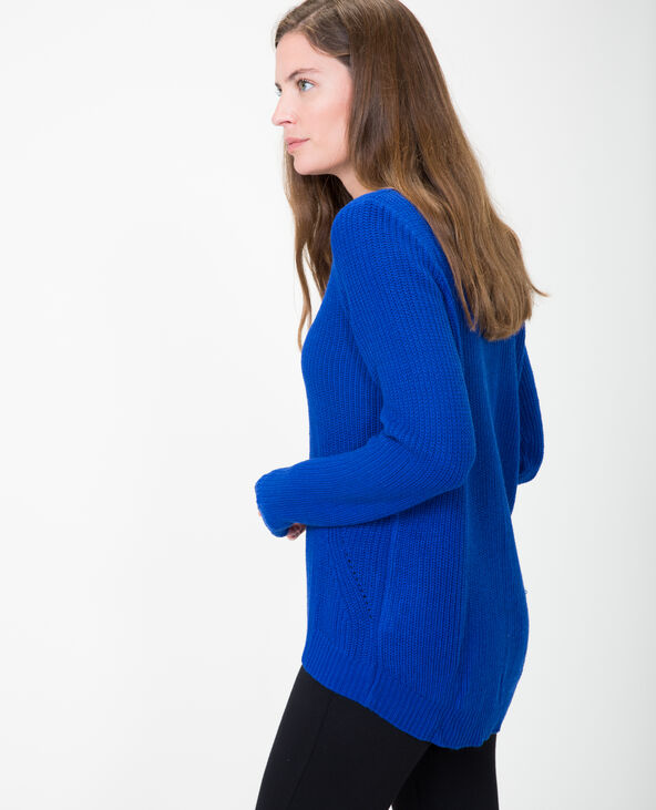 Pull basique bleu marine - Pimkie
