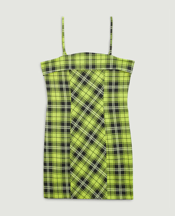 Robe courte à bretelles vert - Pimkie