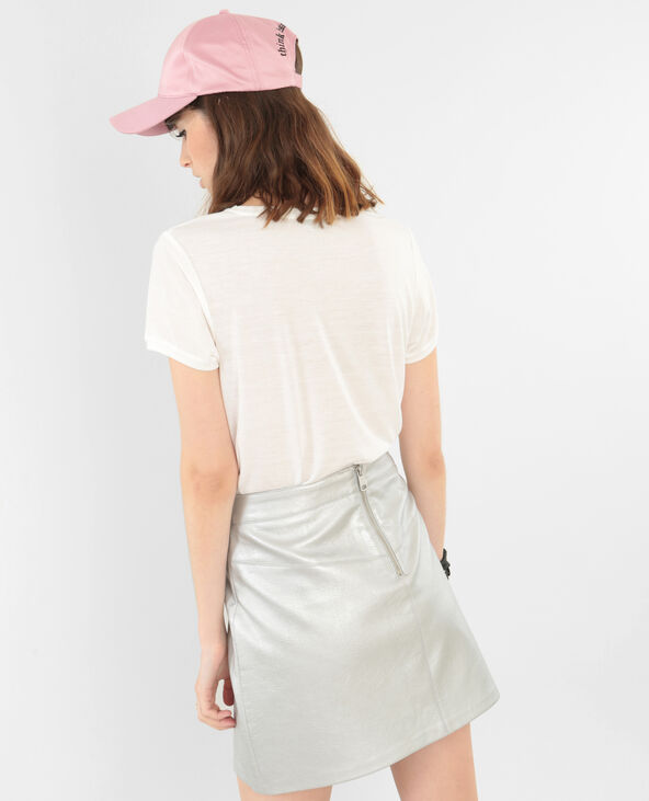 T-shirt collection limitée blanc - Pimkie