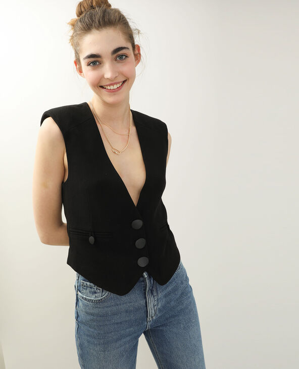 Gilet de costume paulettes Pimkie