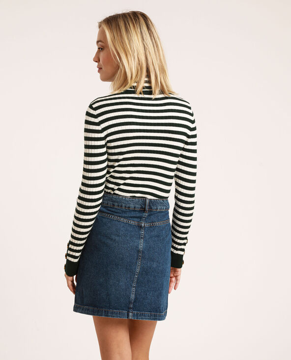 Pull à col roulé blanc - Pimkie