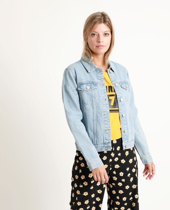 Veste en jean bleu clair - Pimkie