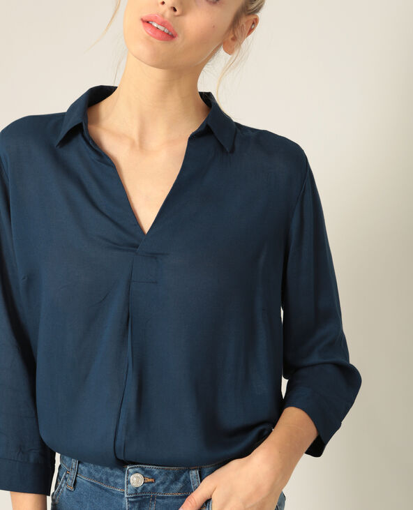Blouse col v new arrivals