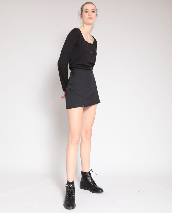 Jupe short noir - Pimkie