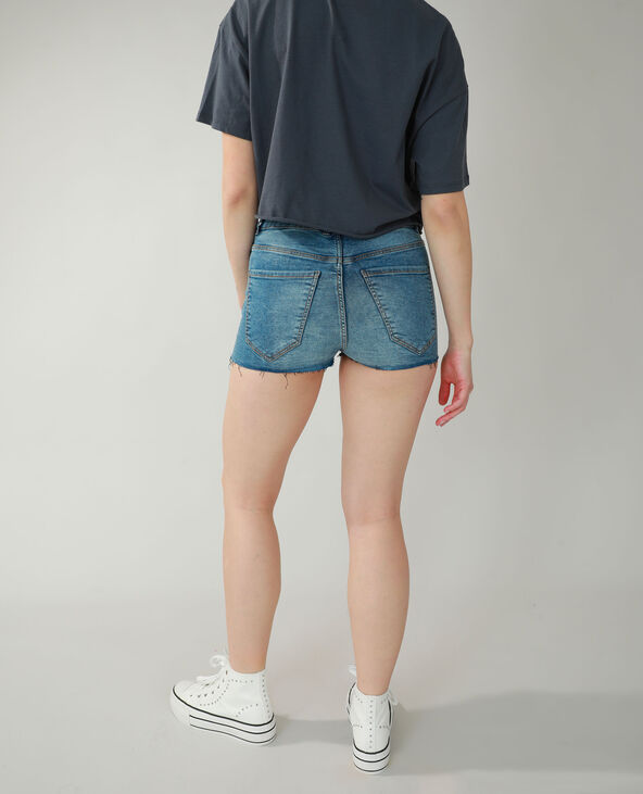 Short en jean bleu - Pimkie