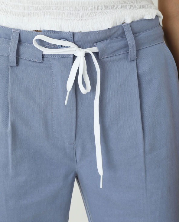 Pantalon chino bleu foncé - Pimkie