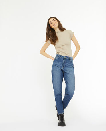 Jeans taille haute online boyfriend
