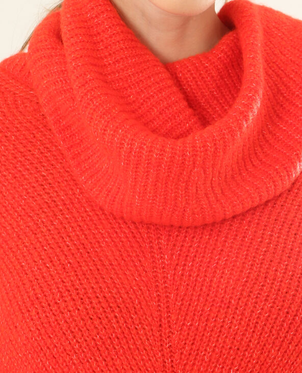 Pull oversize rouge - Pimkie
